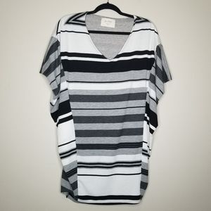 Puella anthropology striped tunic top size s (c)